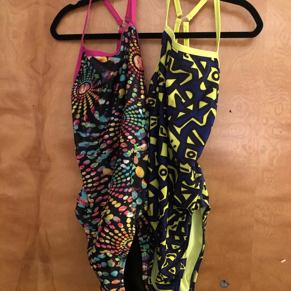 SPEEDO adjustable strap swimwear